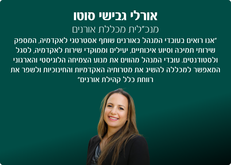 אורלי גביש-סוטו - מנכ
